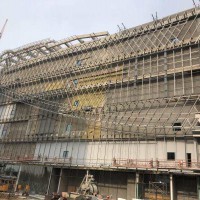 幕墻施工現(xiàn)場(chǎng)