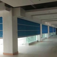 ，甲級(jí)防火卷簾門，無極布卷簾，鋼制防火卷簾門,