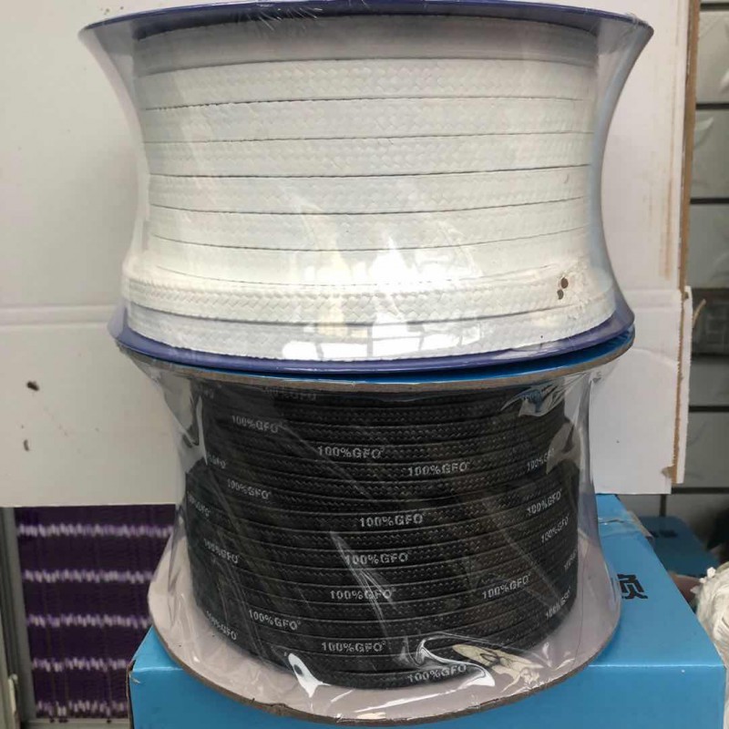 黑白四氟盤根，鎳絲石墨盤根廠家