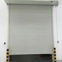 防火卷簾廠家，卷簾門廠家，無(wú)極布卷簾，鋼制防火卷簾門