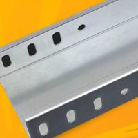 鐵線槽鋼制鍍鋅槽式電纜橋架電線弱電